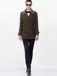 2019U armani manteau hommes militaires britanniques mode pas cher brun